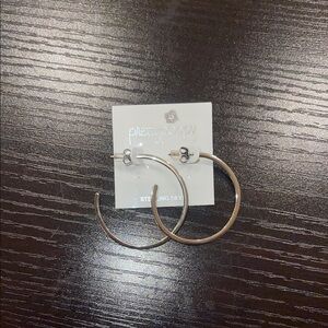 Silver Hoop Earrings